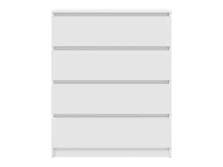 Aparador blanco 80x35x99 cm madera contrachapada