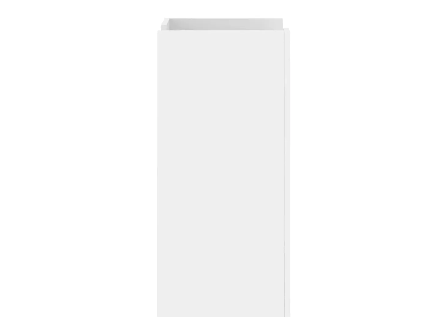 Aparador blanco 45x35x75 cm madera de ingeniería