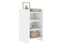Aparador blanco 45x35x75 cm madera de ingeniería