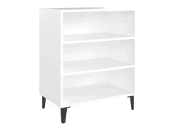Aparador blanco 57x35x70 cm madera de ingeniería