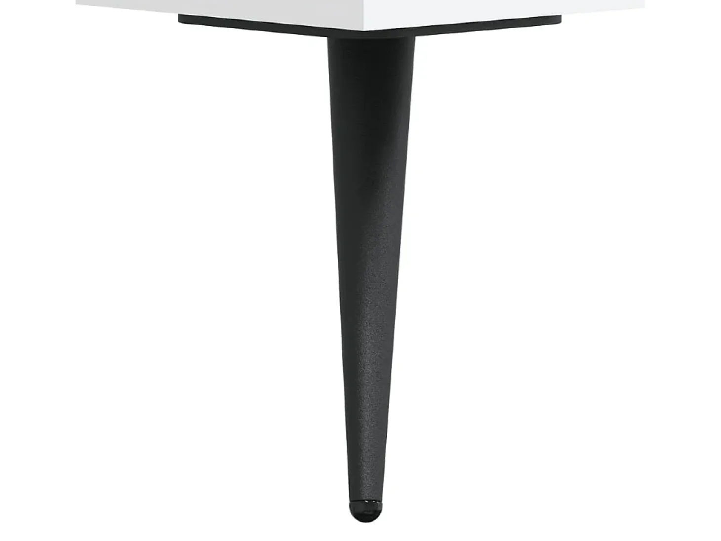 Aparador blanco 69,5x34x90 cm madera de ingeniería