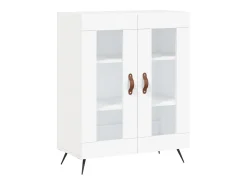 Aparador blanco 69,5x34x90 cm madera de ingeniería