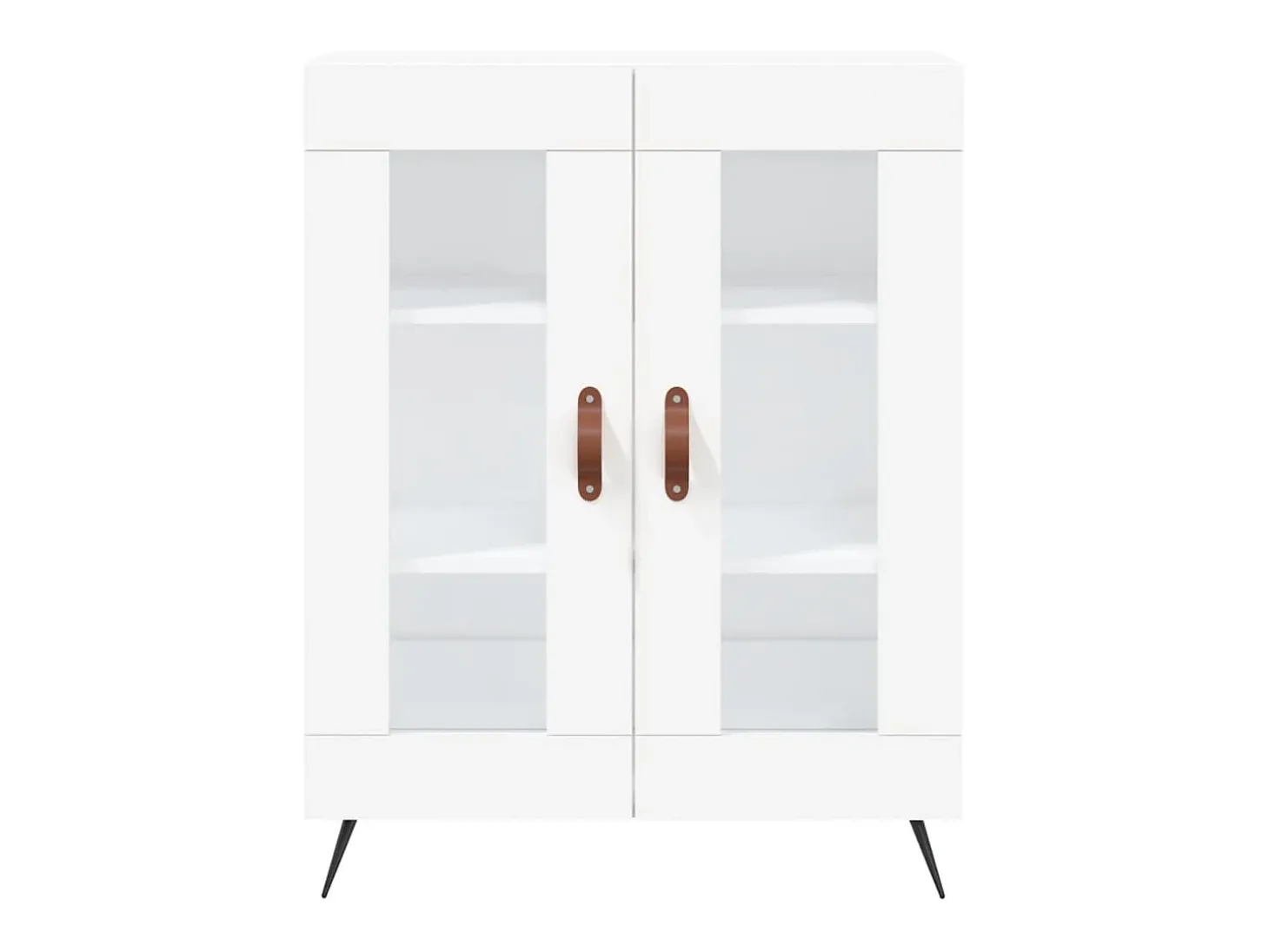 Aparador blanco 69,5x34x90 cm madera de ingeniería