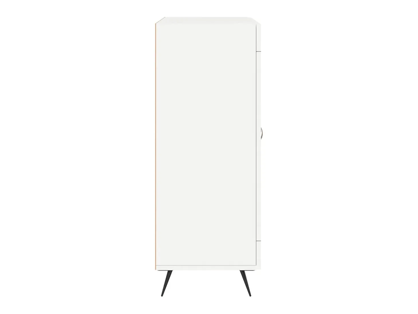 Aparador blanco 69,5x34x90 cm madera de ingeniería