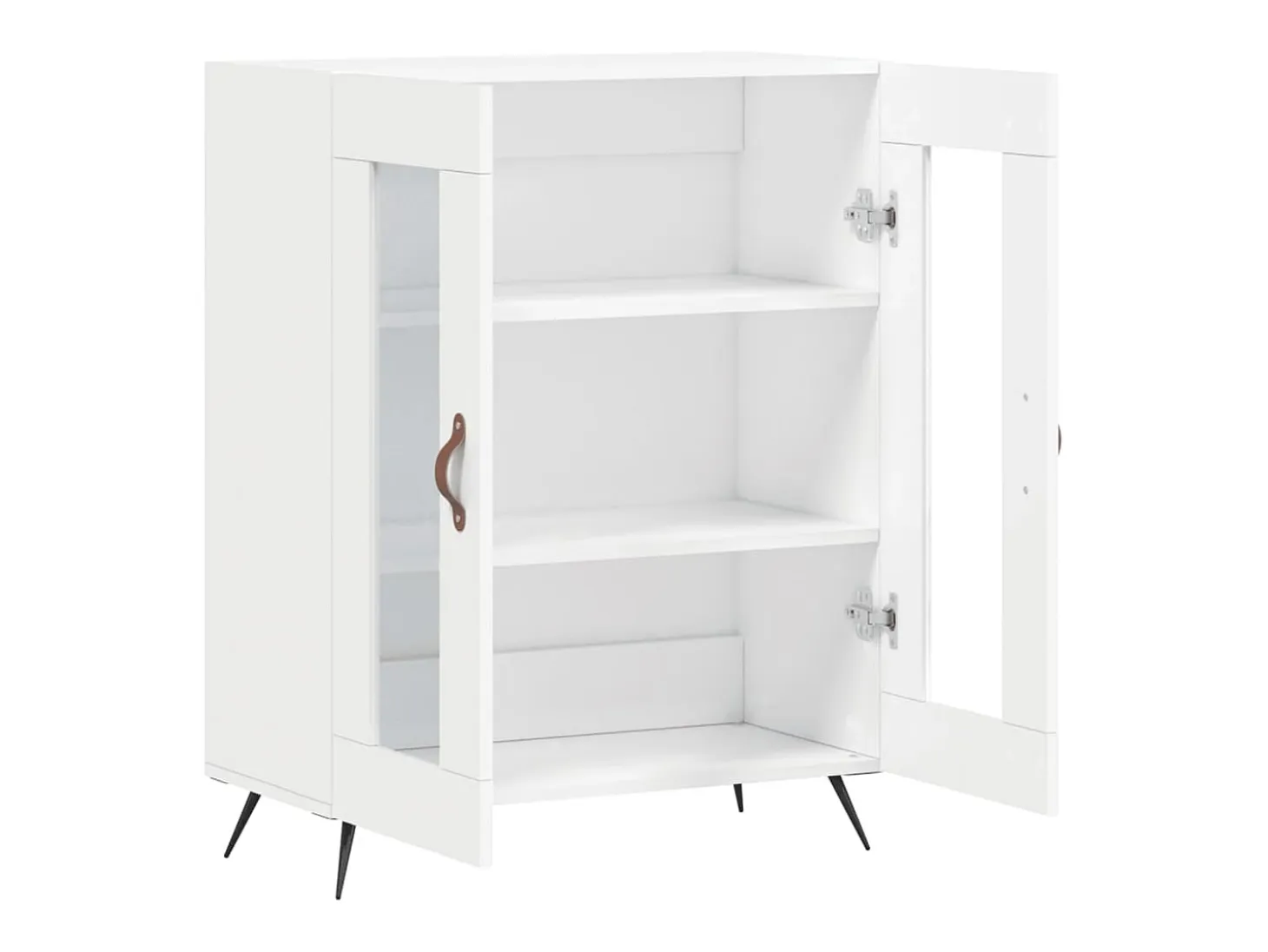 Aparador blanco 69,5x34x90 cm madera de ingeniería