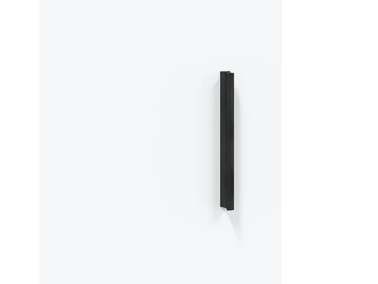 Aparador blanco 90x34x80 cm madera contrachapada