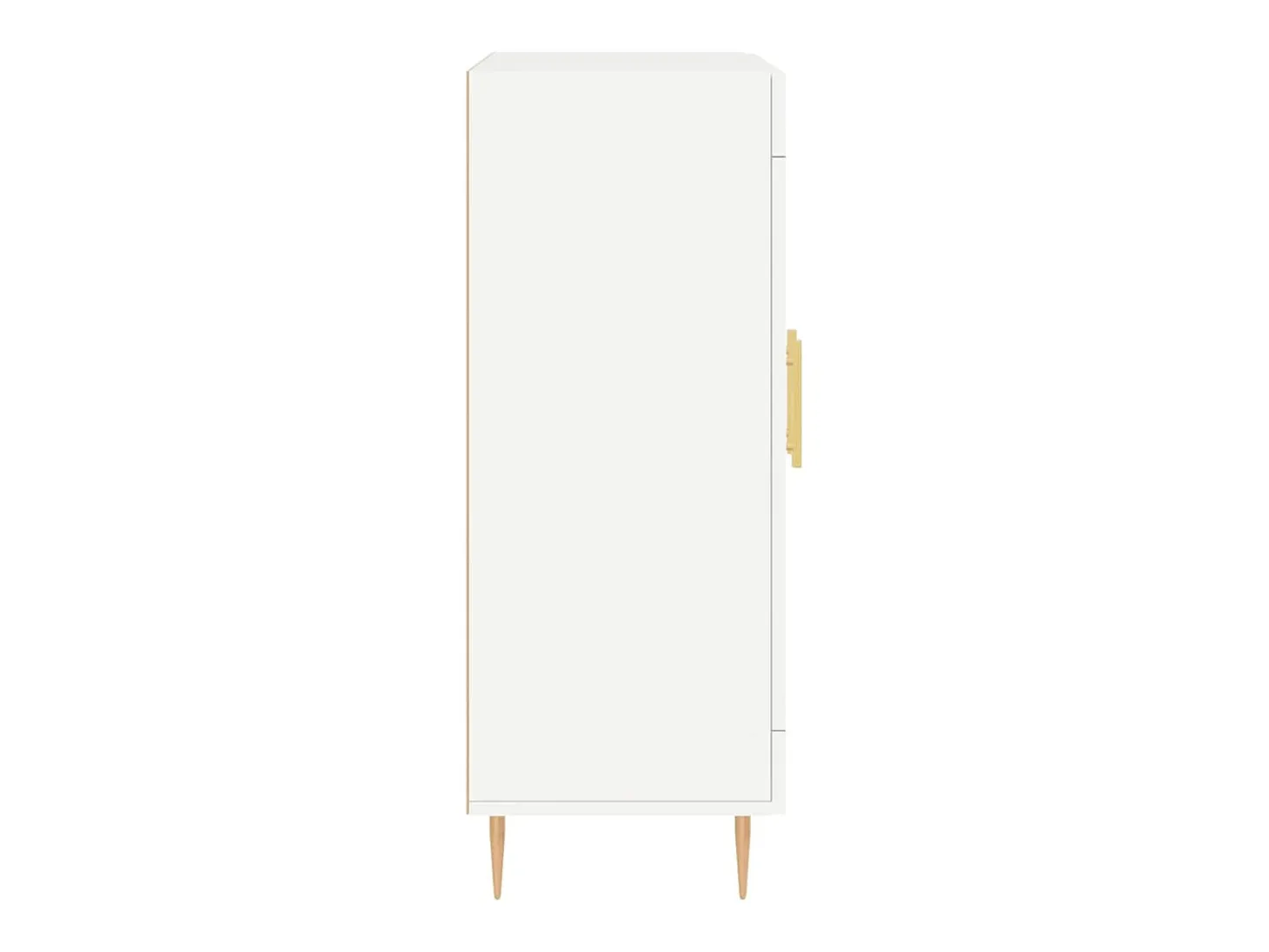 Aparador blanco 69,5x34x90 cm madera de ingeniería
