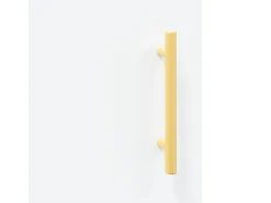 Aparador blanco 69,5x34x90 cm madera de ingeniería
