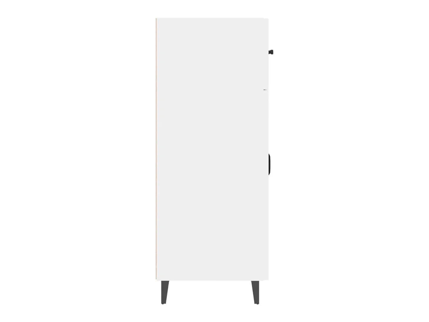 Aparador blanco 69,5x34x90 cm madera de ingeniería