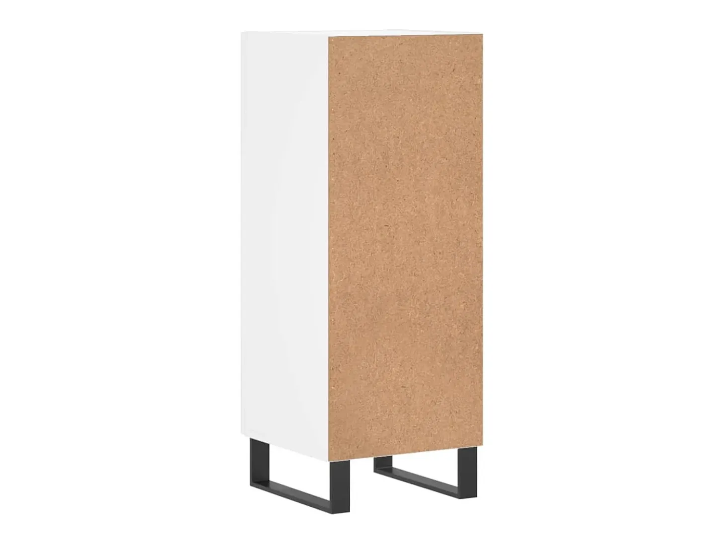 Aparador blanco 34,5x34x90 cm madera de ingeniería