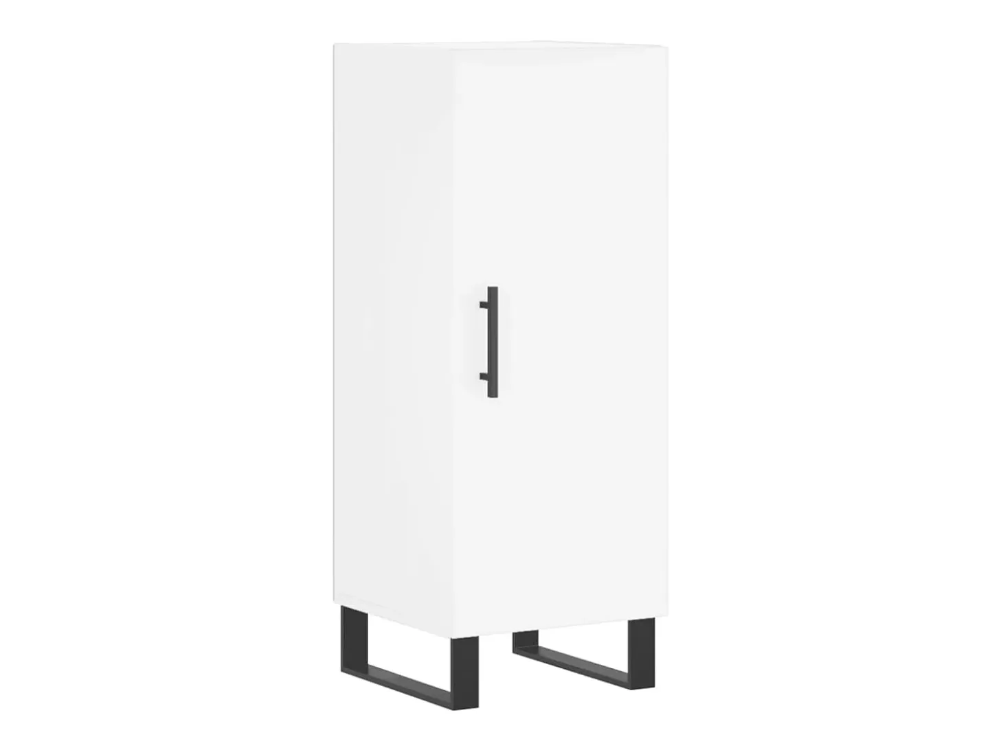 Aparador blanco 34,5x34x90 cm madera de ingeniería