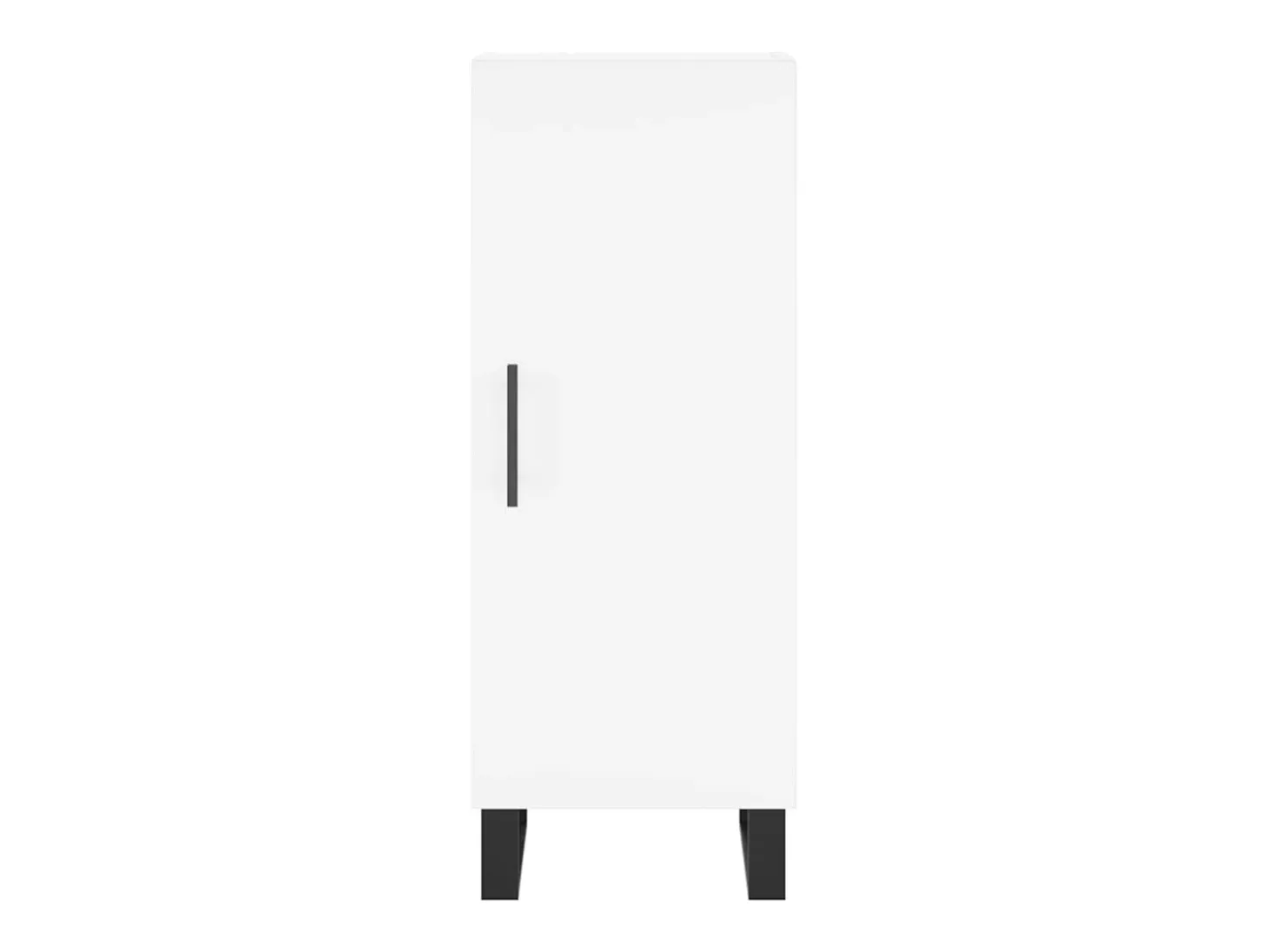 Aparador blanco 34,5x34x90 cm madera de ingeniería