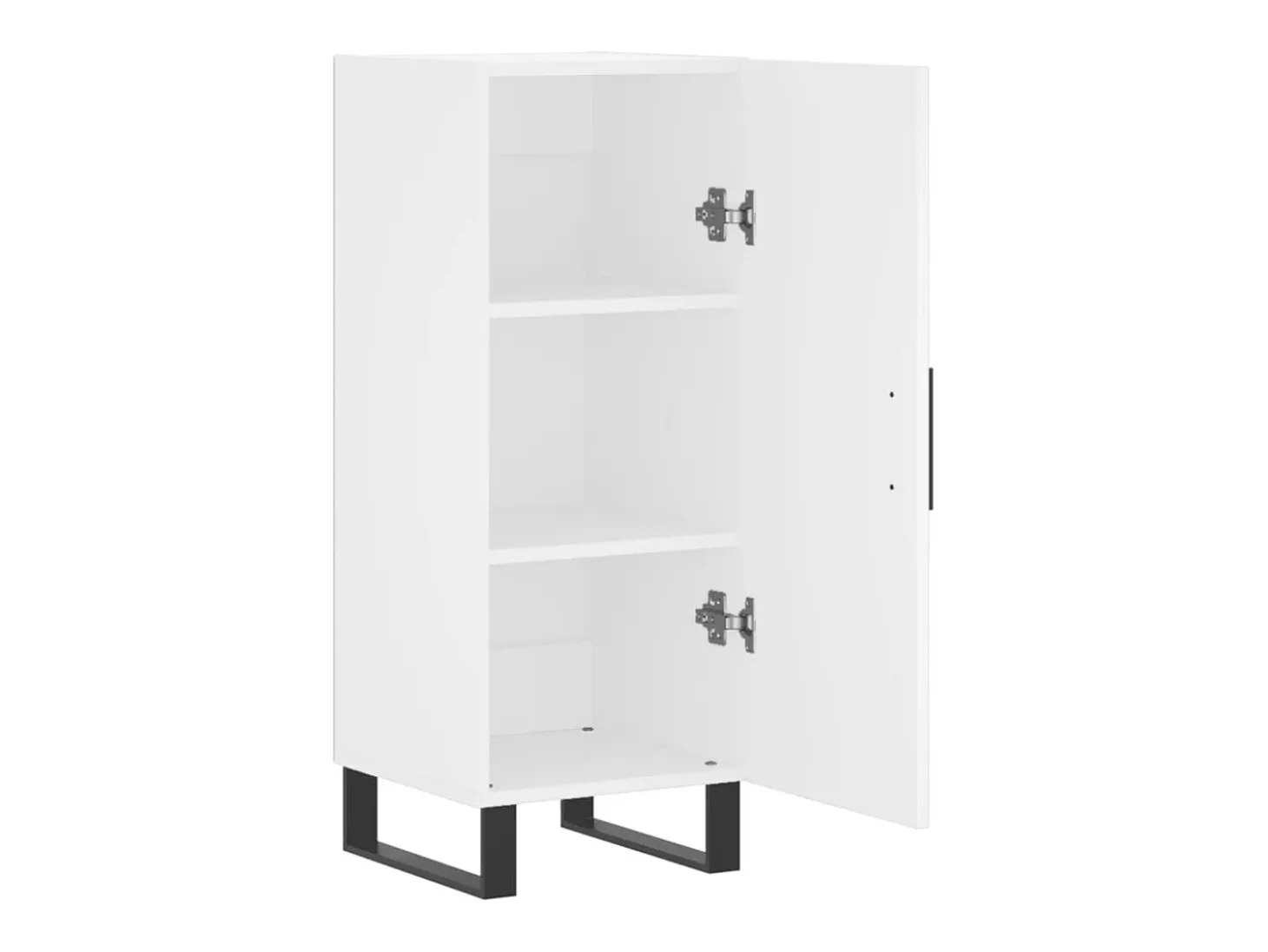 Aparador blanco 34,5x34x90 cm madera de ingeniería