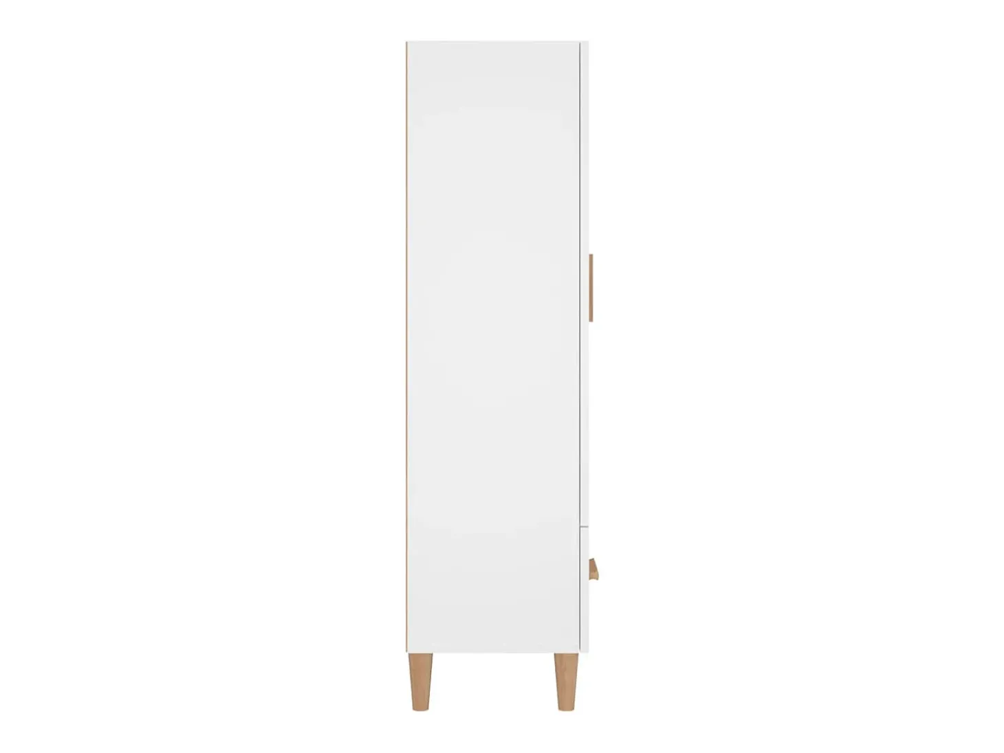 Aparador Blanco 70x31x115 cm Madera de Ingeniería