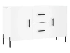 Aparador blanco 100x36x60 cm madera de ingeniería