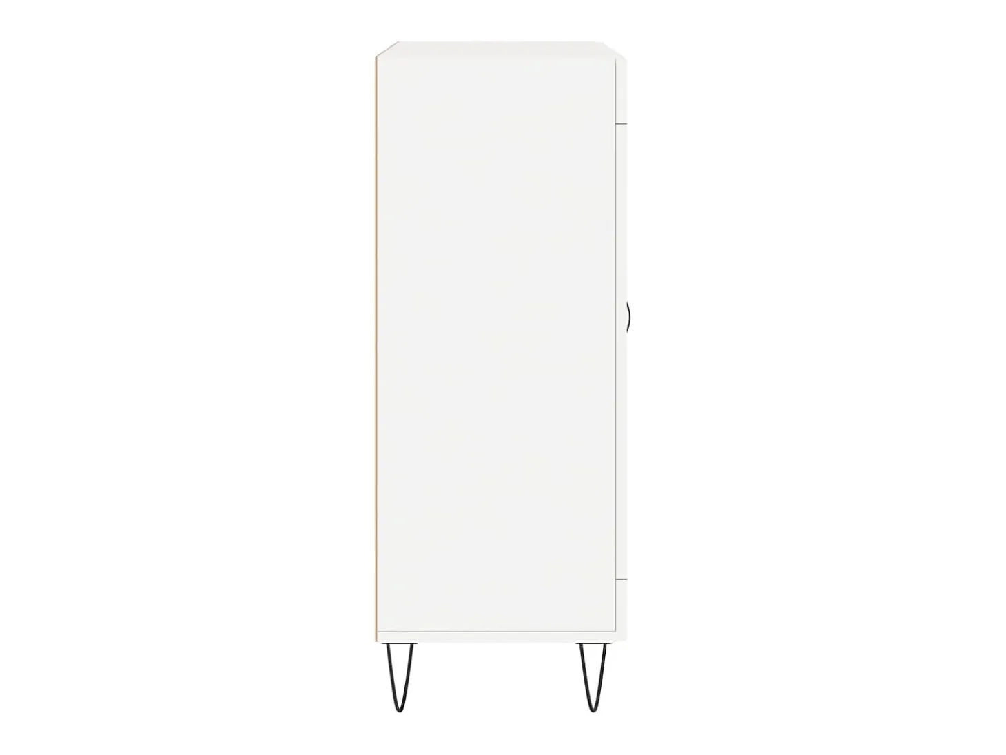 Aparador blanco 69,5x34x90 cm madera de ingeniería