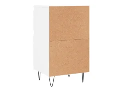 Aparador blanco 40x35x70 cm madera de ingeniería