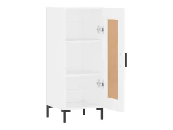 Aparador blanco 34,5x34x90 cm madera de ingeniería