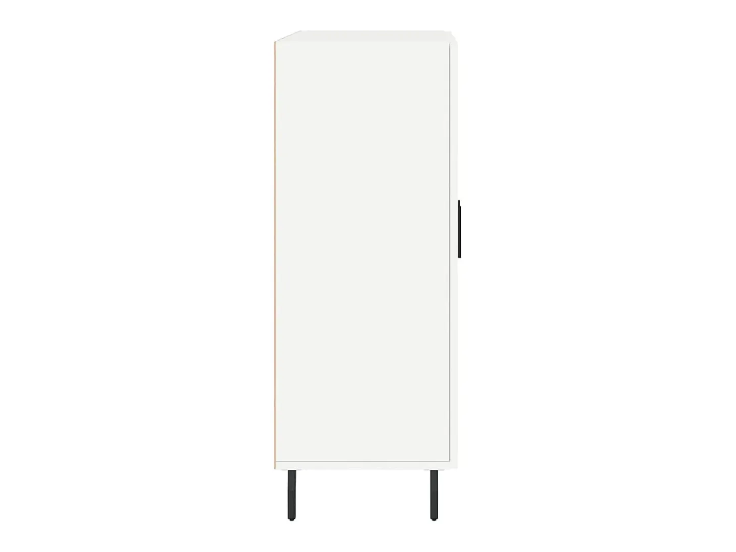 Aparador blanco 69,5x34x90 cm madera de ingeniería