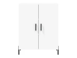 Aparador blanco 69,5x34x90 cm madera de ingeniería