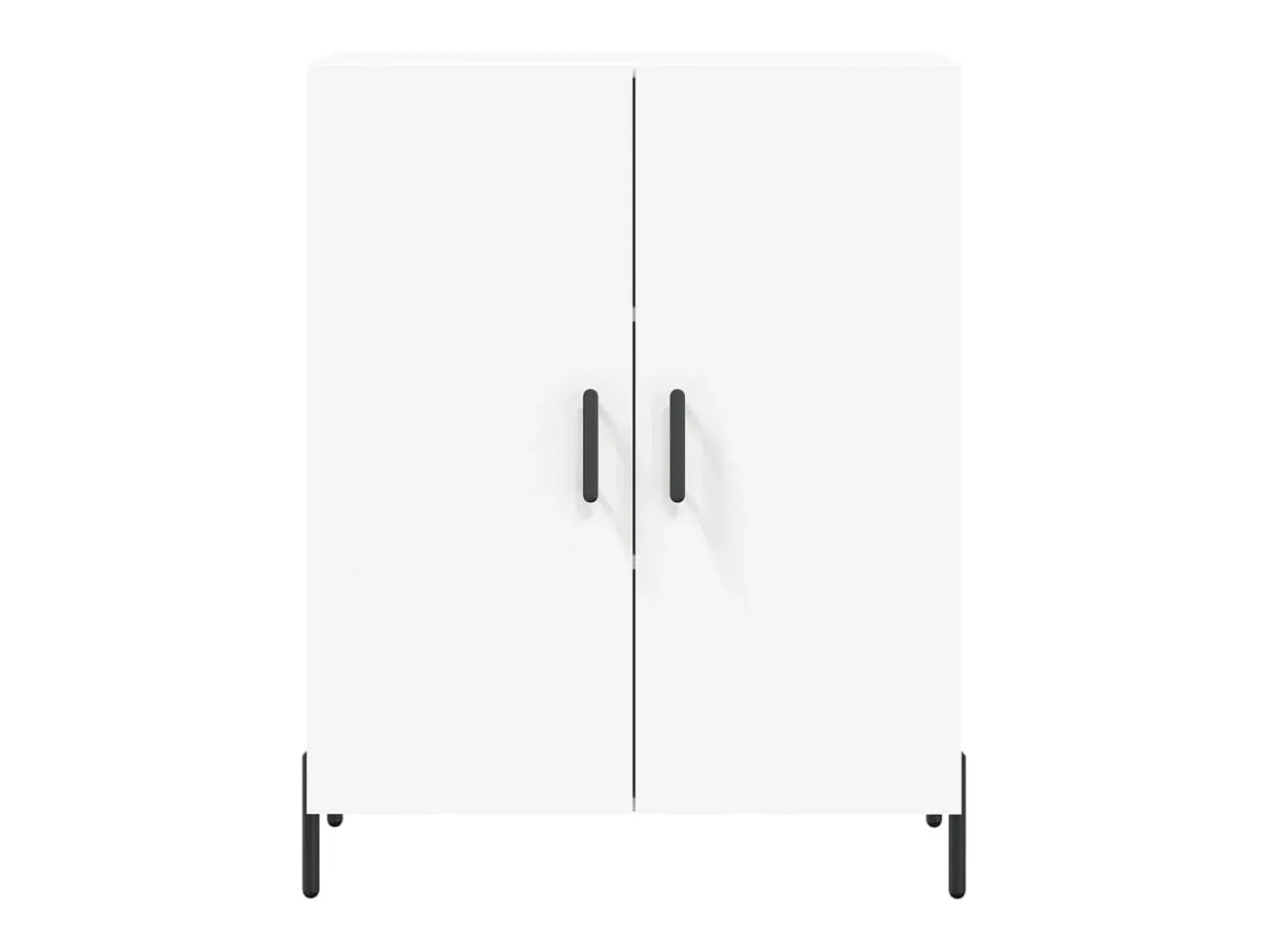 Aparador blanco 69,5x34x90 cm madera de ingeniería