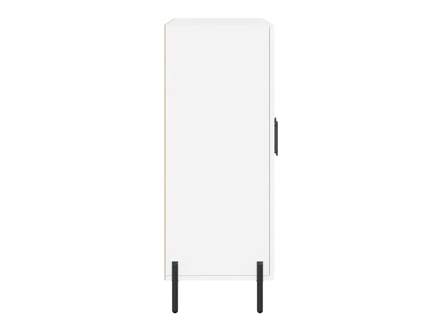Aparador blanco 69,5x34x90 cm madera de ingeniería