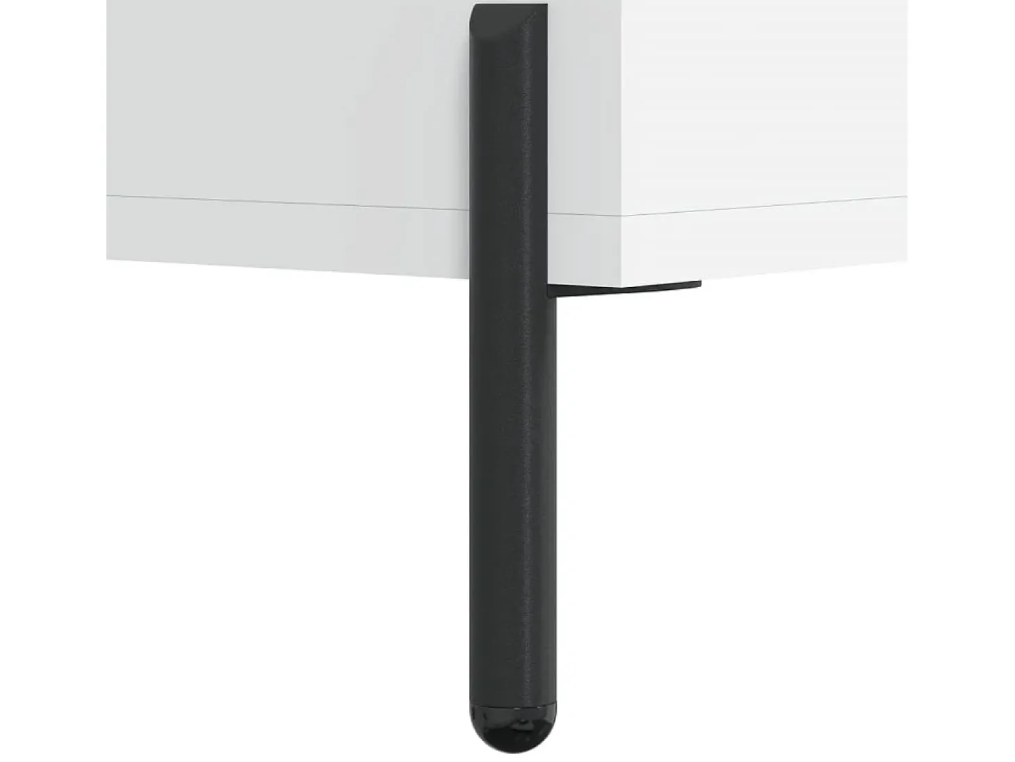 Aparador blanco 69,5x34x90 cm madera de ingeniería