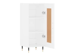 Aparador blanco 34,5x34x90 cm madera de ingeniería