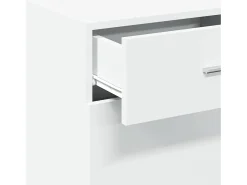 Aparador blanco 45x42,5x93 cm madera contrachapada