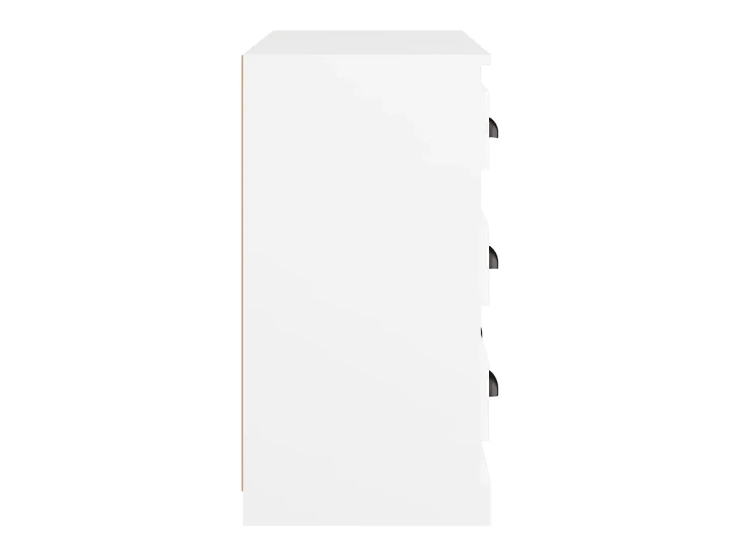 Aparador blanco 70x35,5x67,5 cm madera de ingeniería