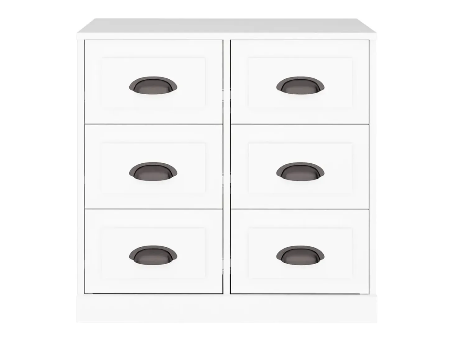Aparador blanco 70x35,5x67,5 cm madera de ingeniería