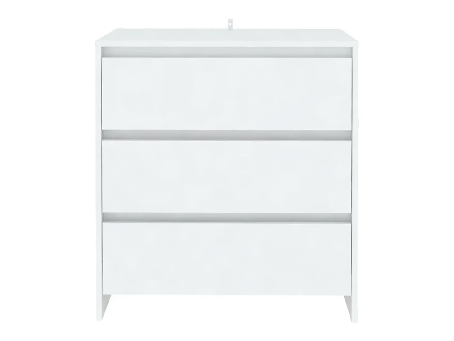 Aparador blanco 70x41x75 cm Madera de ingeniería