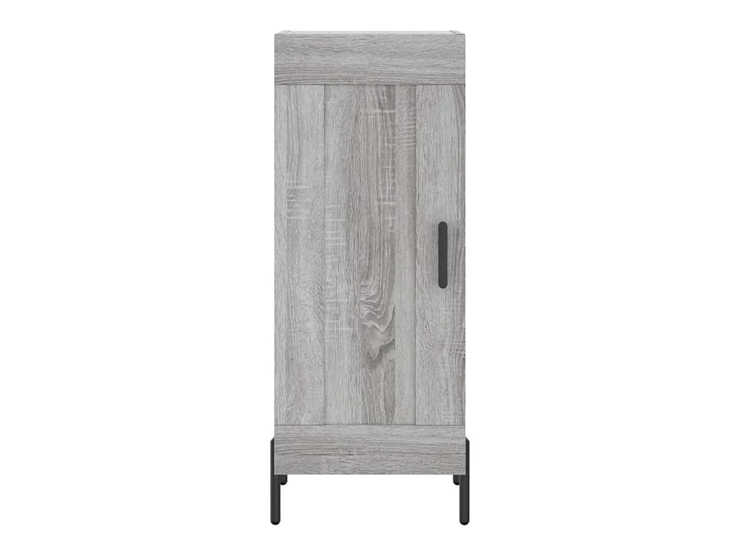 Aparador buffet cómoda armario unidad de almacenamiento organizador cocina salón salón Sonoma 34,5 x 34 x 90 cm madera contrachapada gris 02_0036334