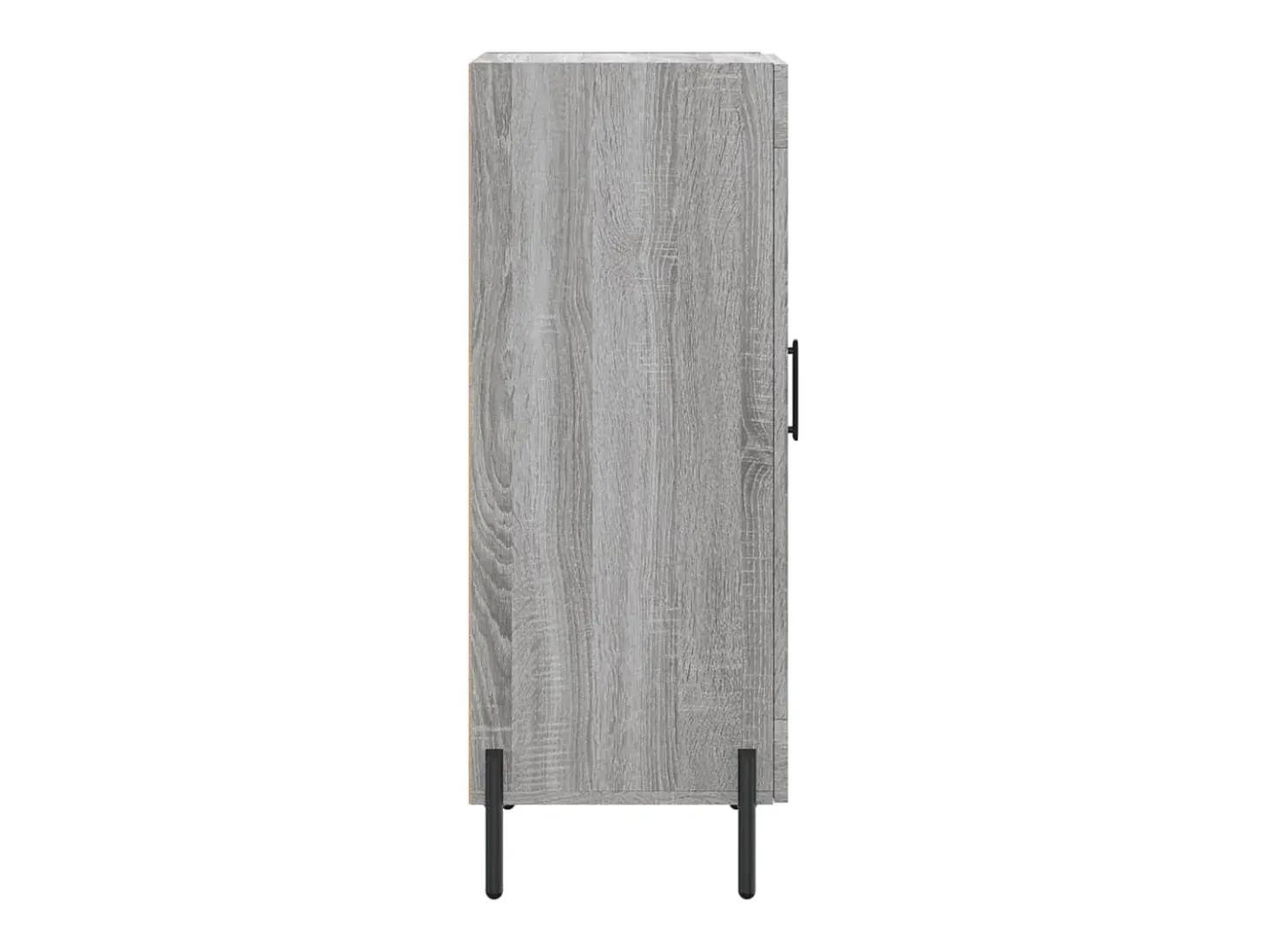 Aparador buffet cómoda armario unidad de almacenamiento organizador cocina salón salón Sonoma 34,5 x 34 x 90 cm madera contrachapada gris 02_0036334