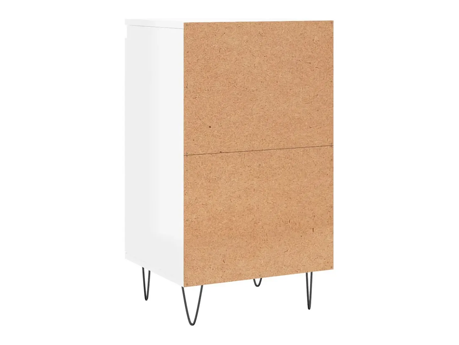 Aparador buffet cómoda armario mueble organizador cocina salón salón juego de 2 brillante 40 x 35 x 70 cm madera contrachapada marrón 02_0036704