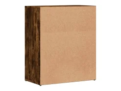 Aparador buffet cómoda armario mueble organizador cocina salón salón juego de 2 60 x 31 x 70 cm madera contrachapada marrón 02_0036739