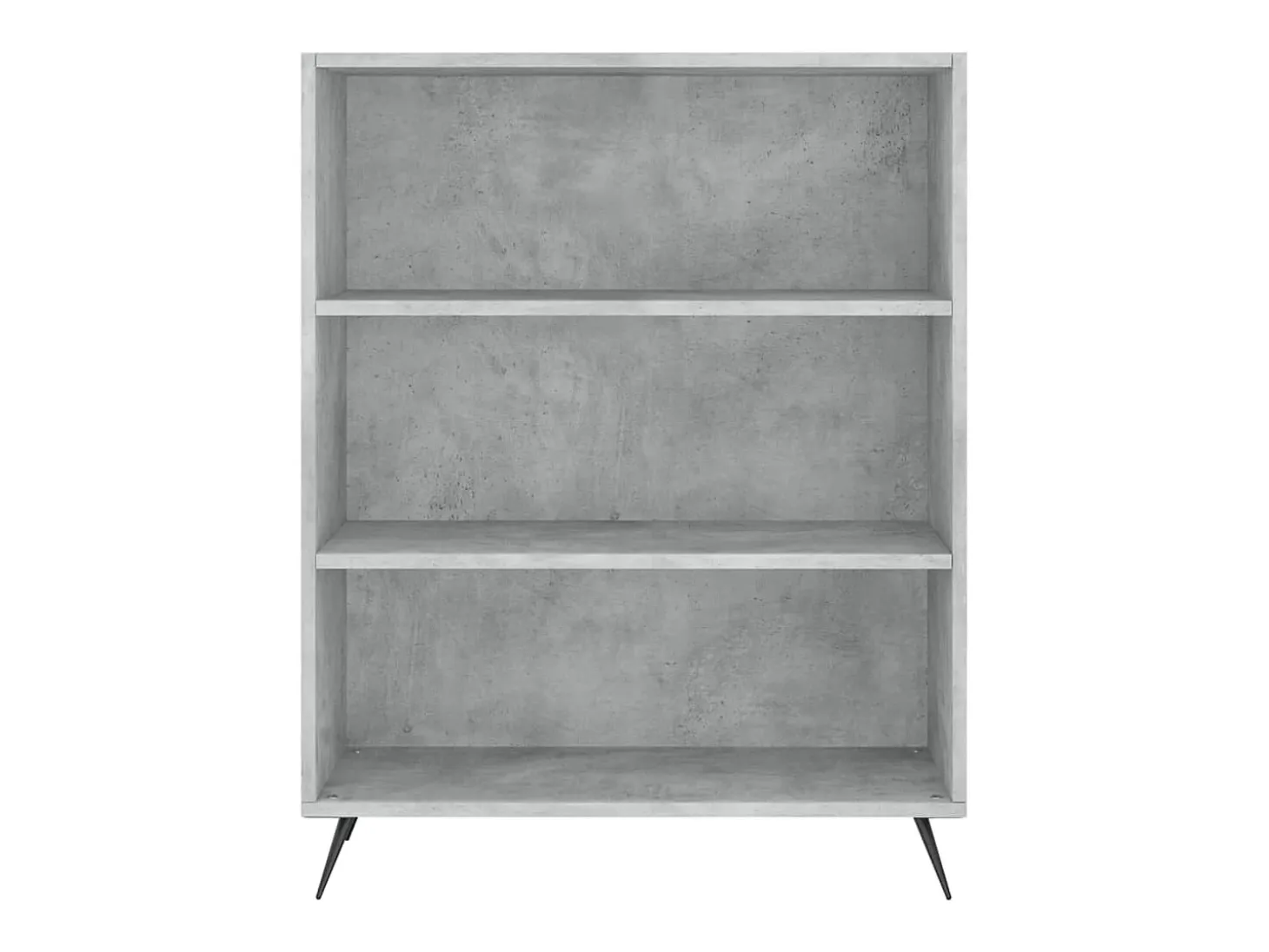 Aparador buffet cómoda armario mueble organizador cocina salón salón alto 69,5 x 34 x 180 cm madera contrachapada gris 02_0034535