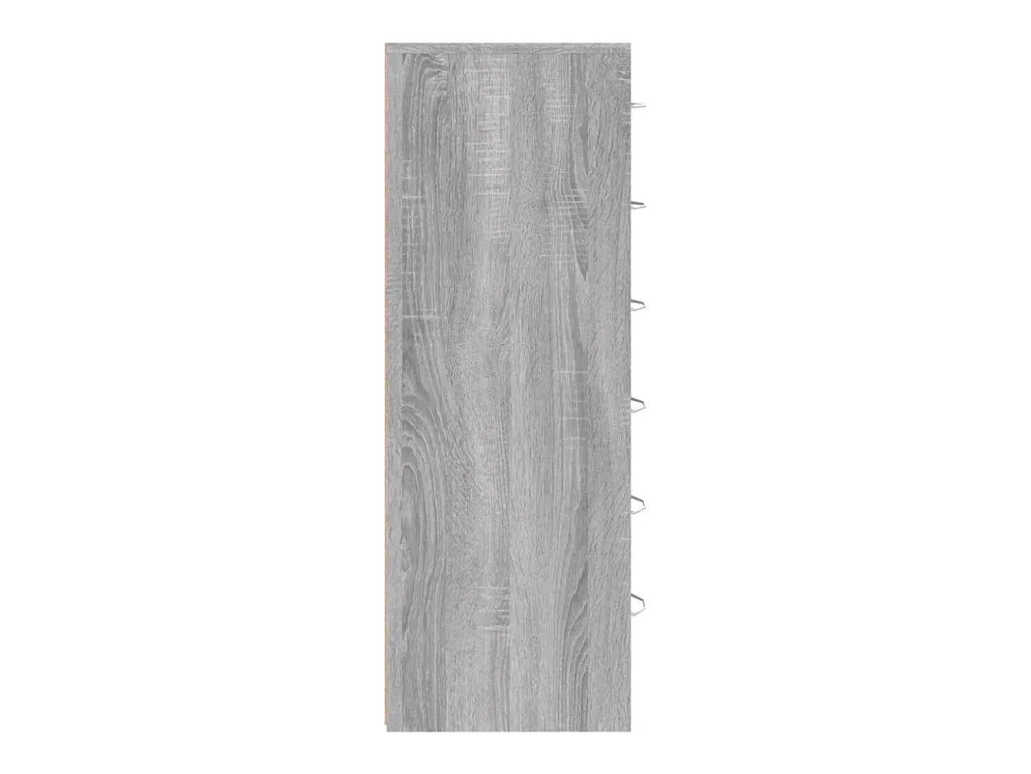 Aparador buffet cómoda armario mueble organizador cocina salón salón con 6 cajones Sonoma 50 x 34 x 96 cm madera contrachapada gris 02_0029763
