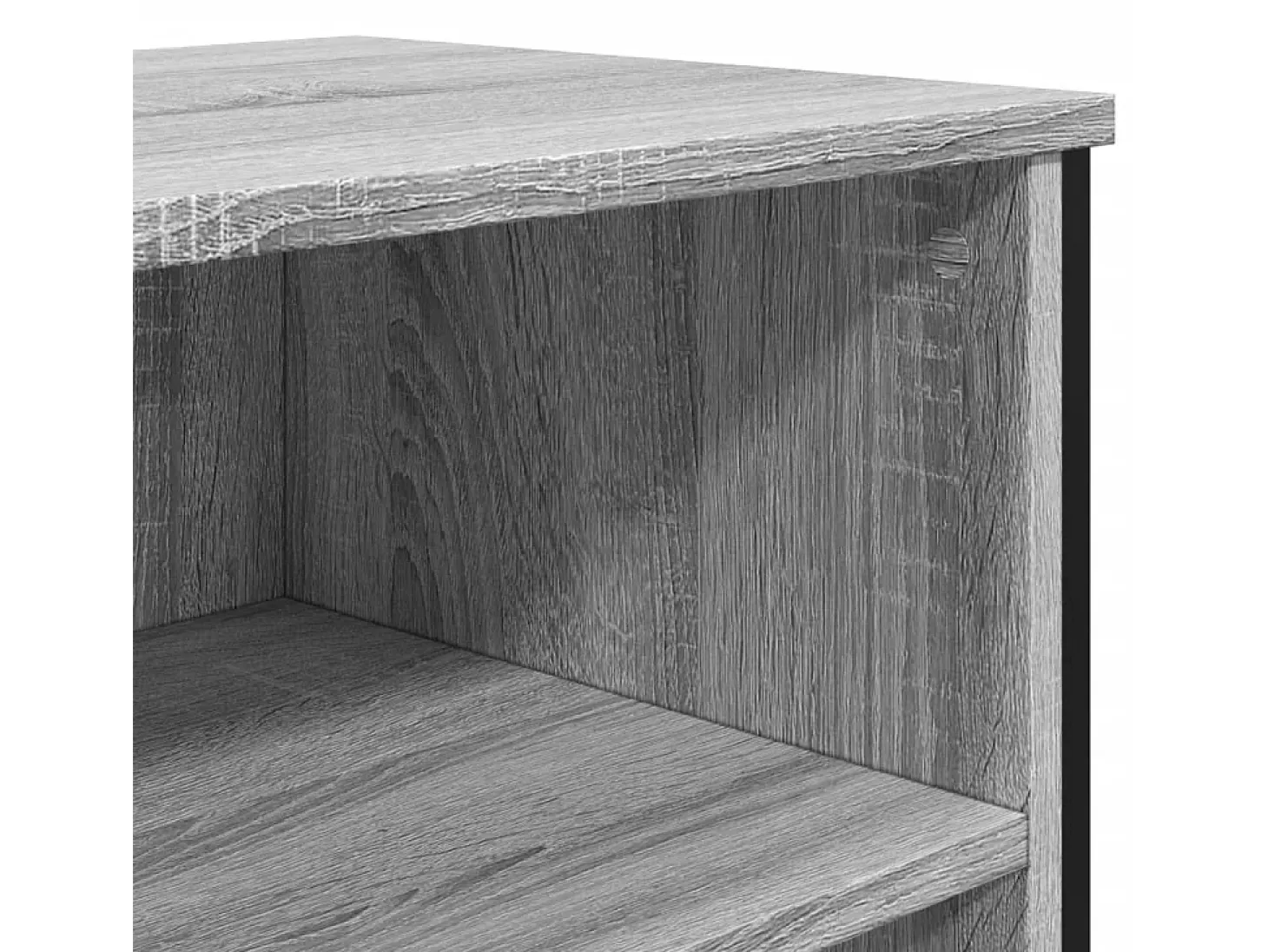 Aparador buffet cómoda armario unidad de almacenamiento organizador cocina salón salonsonoma 101 x 35,5 x 74,5 cm madera contrachapada gris 02_0036264