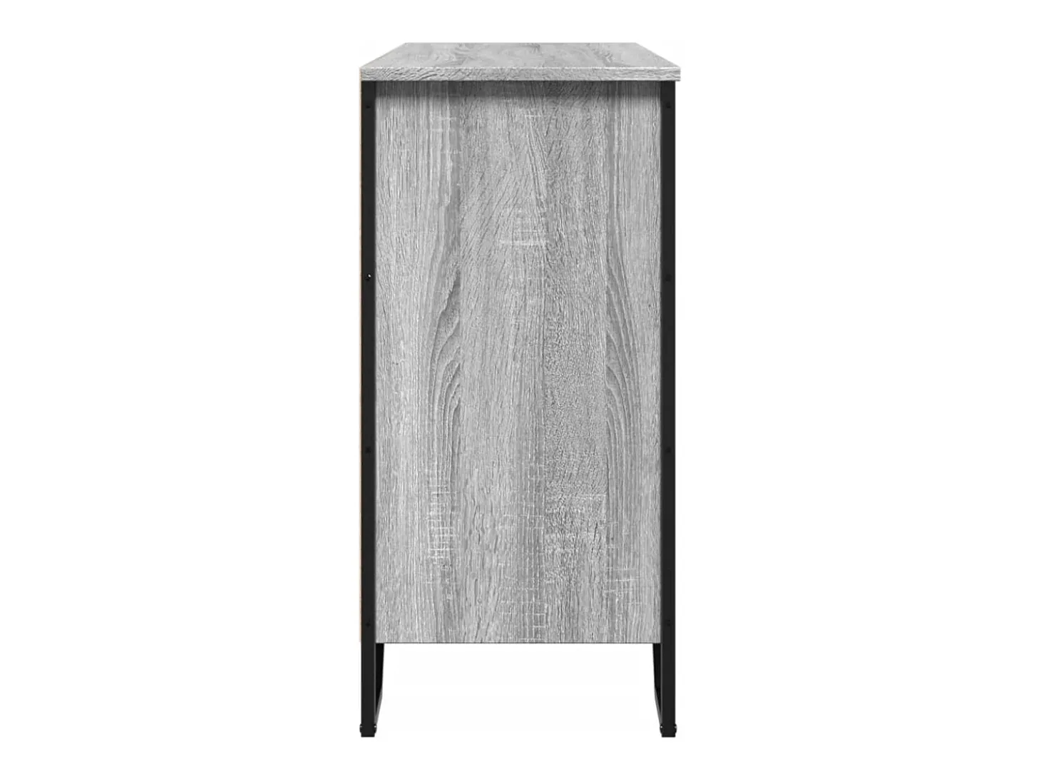 Aparador buffet cómoda armario unidad de almacenamiento organizador cocina salón salonsonoma 101 x 35,5 x 74,5 cm madera contrachapada gris 02_0036264
