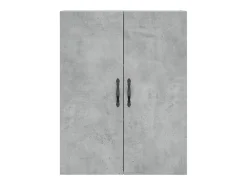 Aparador buffet cómoda armario mueble organizador cocina salón salón alto 69,5 x 34 x 180 cm madera contrachapada gris 02_0034643