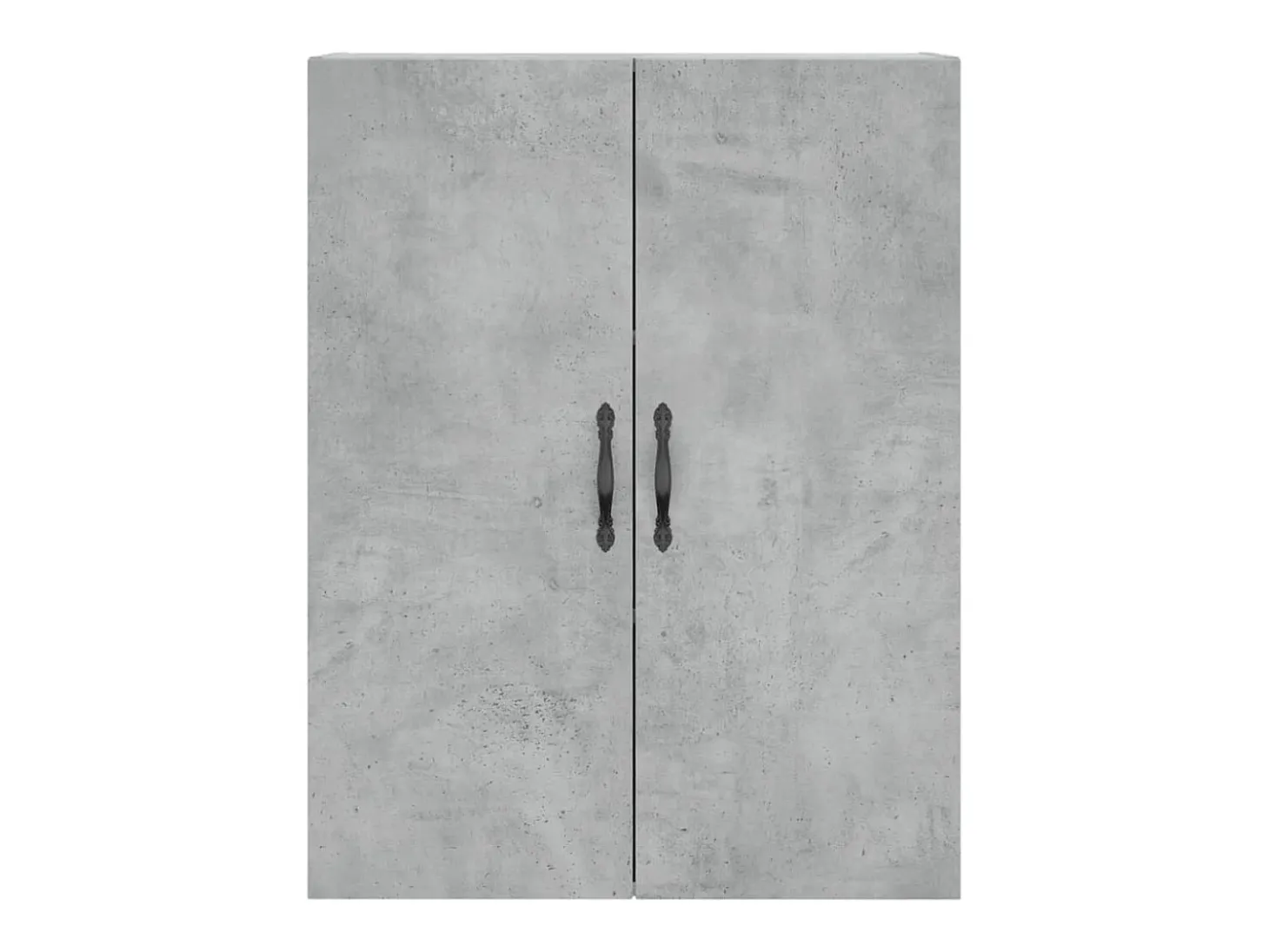 Aparador buffet cómoda armario mueble organizador cocina salón salón alto 69,5 x 34 x 180 cm madera contrachapada gris 02_0034643