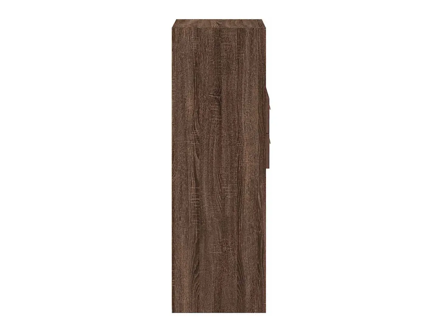 Aparador buffet cómoda armario mueble organizador cocina salón salón alto 50 x 42,5 x 124 cm madera contrachapada marrón 02_0033725