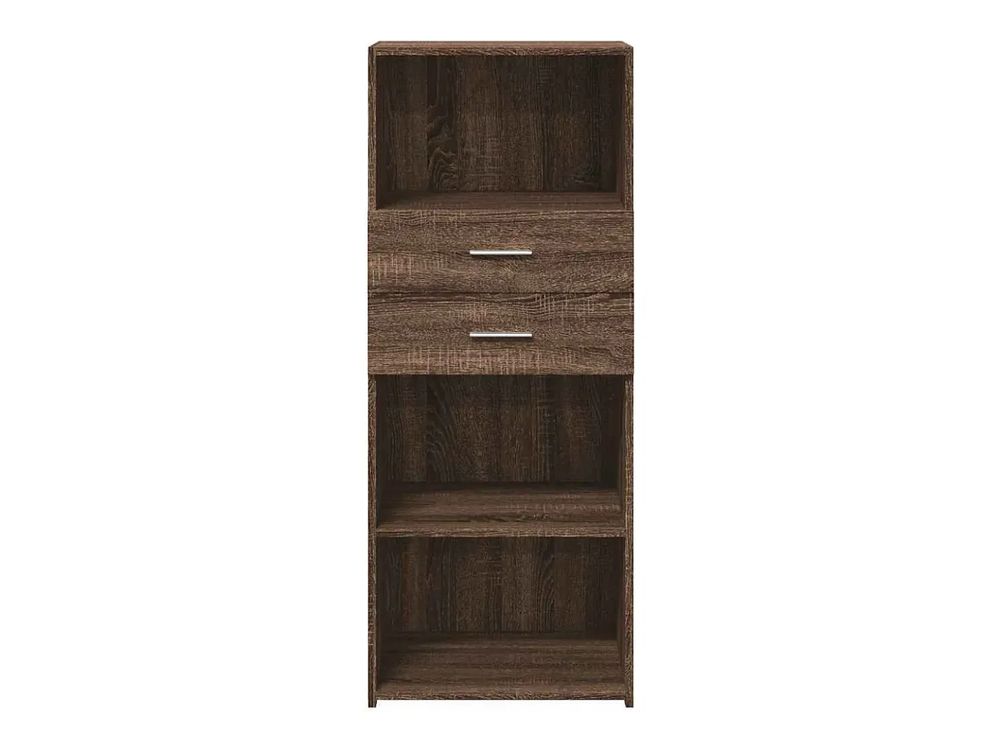 Aparador buffet cómoda armario mueble organizador cocina salón salón alto 50 x 42,5 x 124 cm madera contrachapada marrón 02_0033725