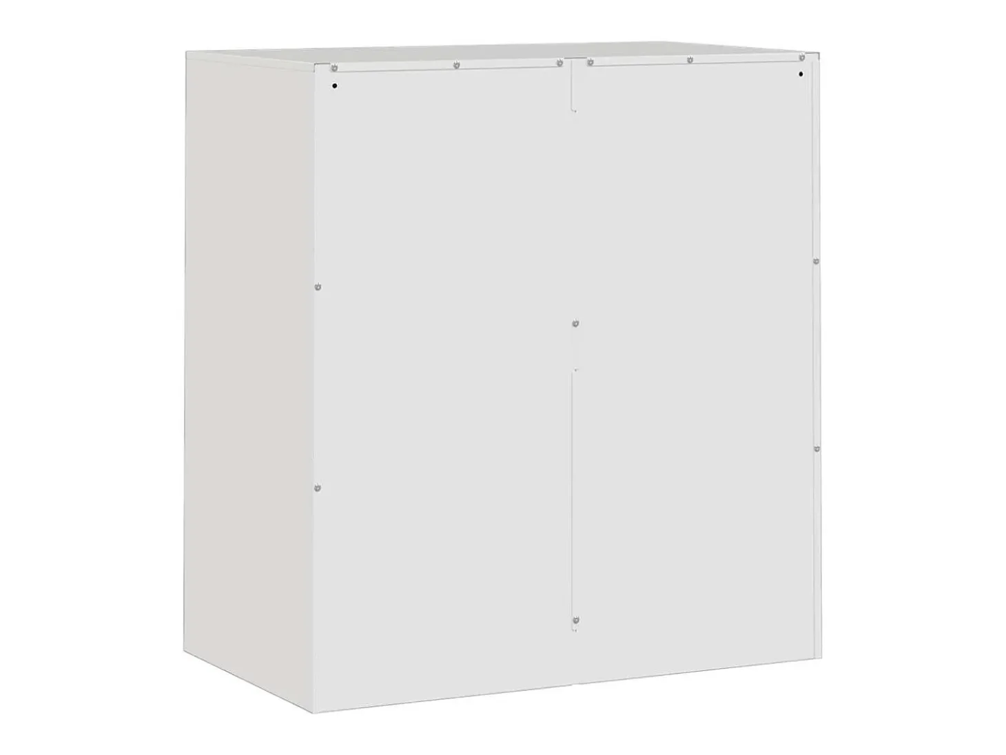Aparador buffet cómoda armario mueble organizador cocina salón salón 67 x 39 x 73 cm acero blanco 02_0030386