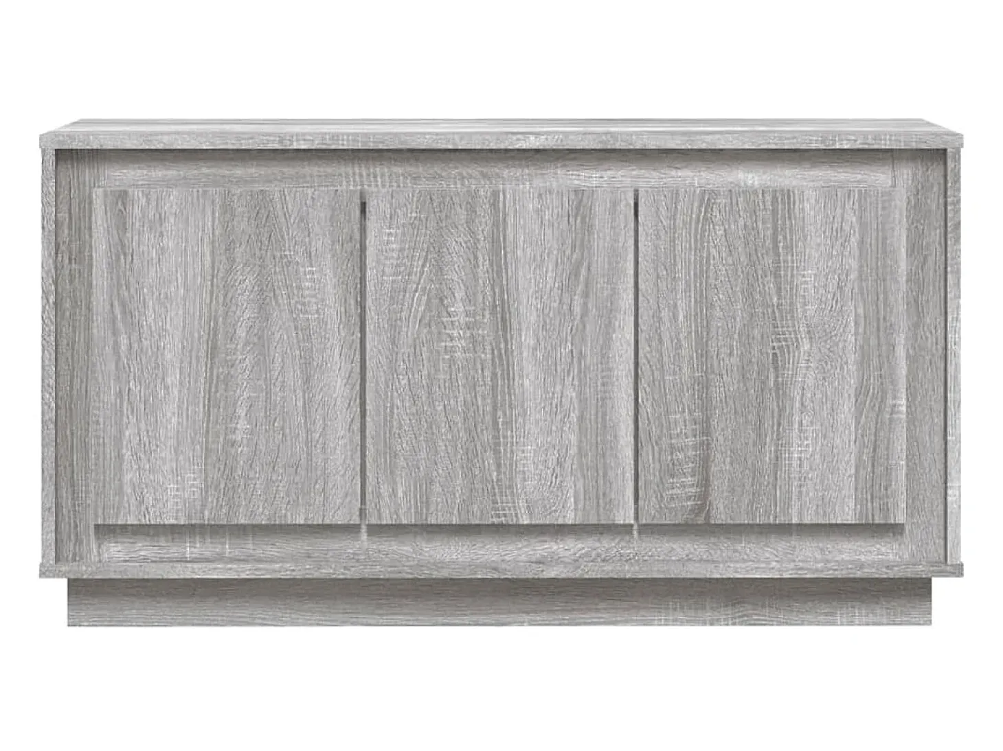 Aparador buffet cómoda armario unidad de almacenamiento organizador cocina salón salonsonoma 102 x 35 x 55 cm madera contrachapada gris 02_0036269