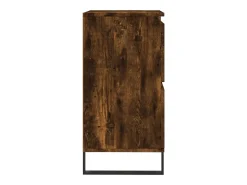 Aparador buffet cómoda armario unidad de almacenamiento organizador cocina salón salón 3 piezas marrón madera contrachapada 02_0037058