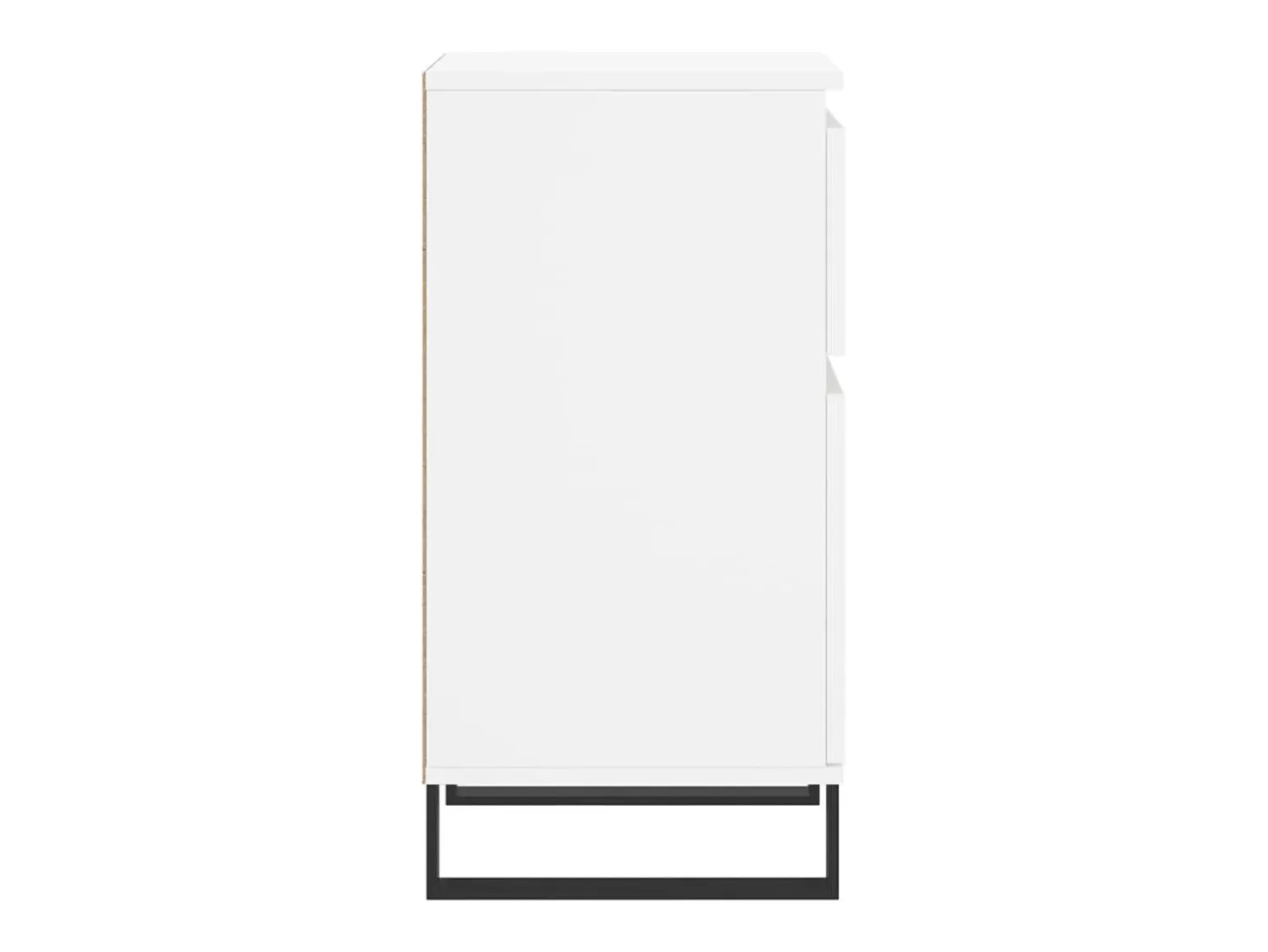 Aparador buffet cómoda armario mueble organizador cocina salón salón 40 x 35 x 70 cm madera contrachapada blanca 02_0030305
