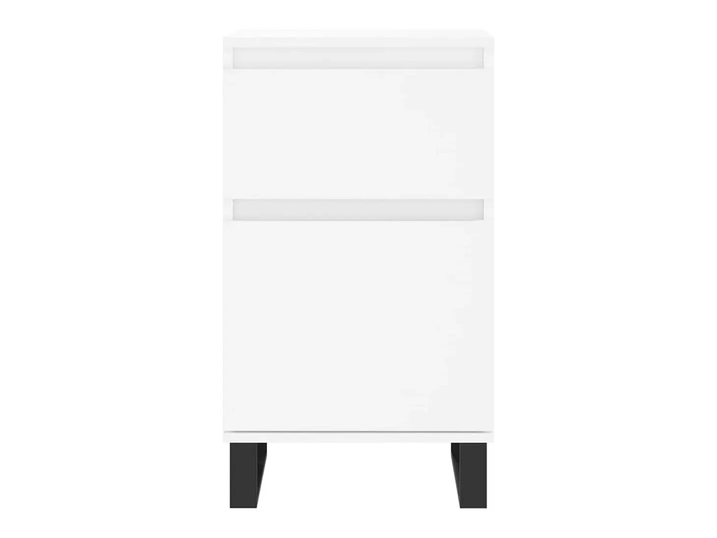 Aparador buffet cómoda armario mueble organizador cocina salón salón 40 x 35 x 70 cm madera contrachapada blanca 02_0030305