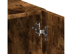 Aparador buffet cómoda armario mueble organizador cocina salón salón alto 80 x 42,5 x 249 cm madera contrachapada marrón 02_0033565
